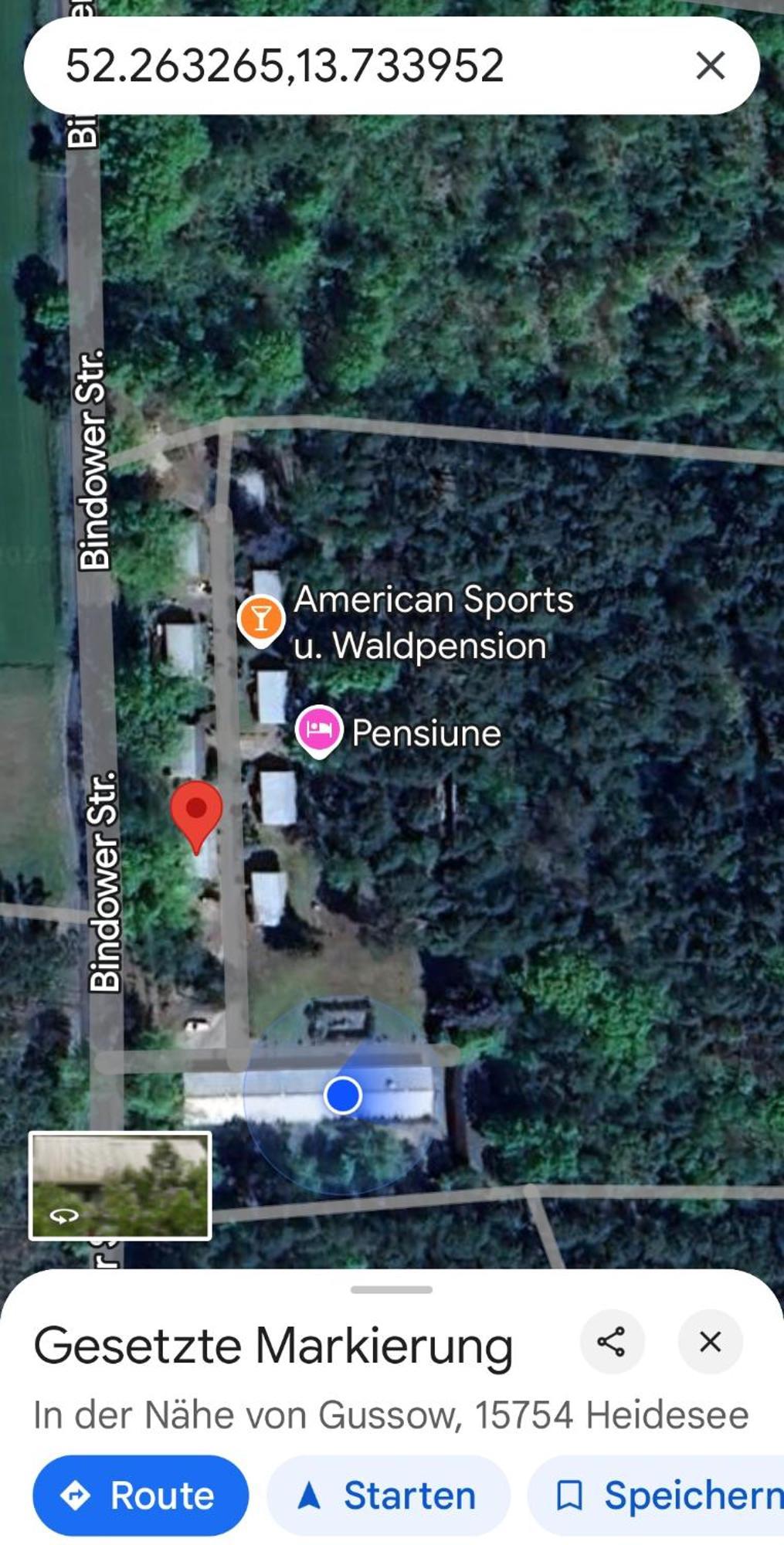 Waldpension Gussow Heidesee Exteriér fotografie